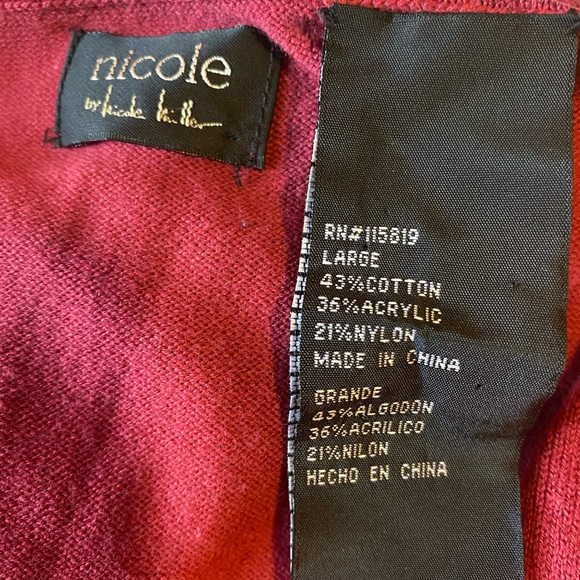 Nicole Miller Sweater - Picture 3 of 5